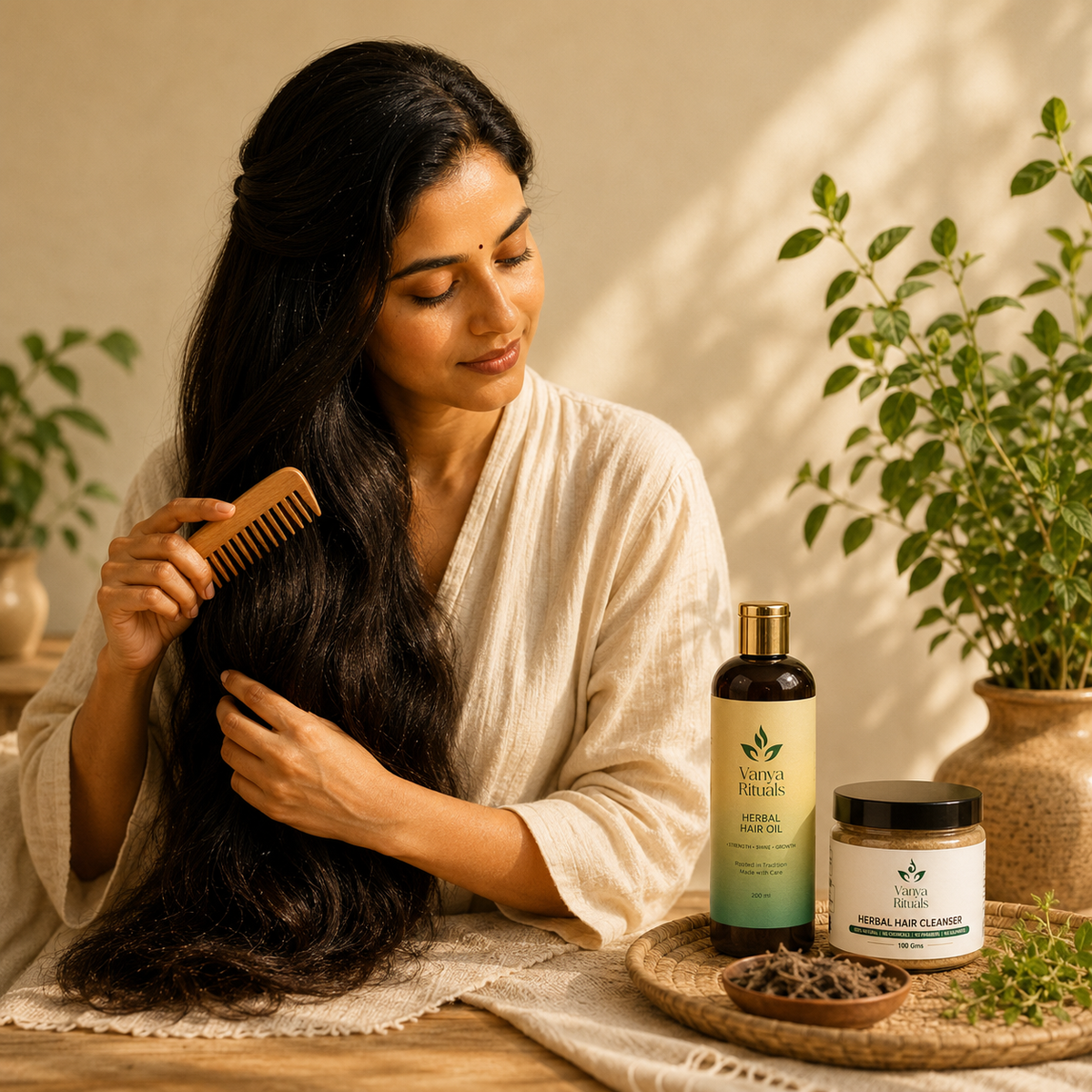 Scalp and Hair Nourishing Ritual